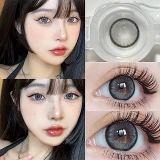 【ของแถมฟรี กล่อง🐱】MIDROO เหมาะกับเมื่อแต่งหน้า เลนส์แฟชั่นเรนเดอร์สีมาก คอนแทคเลนส์สี ขนาดใหญ่ Mirage Lens 14.5mm