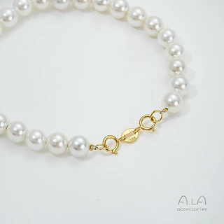💖ALA เครื่องประดับ DIY💖S925หัวเข็มขัดเงินหัวเข็มขัดสปริงสองหัวสร้อยข้อมือสร้อยคอหัวเข็มขัดสากลอุปกรณ์รักษาสี DIY ทำด้วยมือเครื่องประดับตกแต่ง【ข้อมือ/สร้อยคอ/จี้คอ/จี้ DIY】