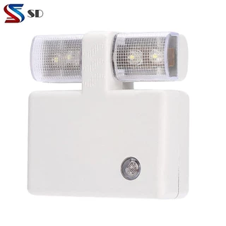 Nightlight ประหยัดพลังงาน LED Night Wall Light ควบคุมโคมไฟอัตโนมัติ 110-240V