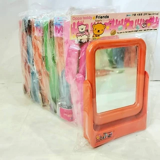 กระจกสี่เหลี่ยมซันสตาร์ แบบยกโหล (12ชิ้น) พร้อมส่ง