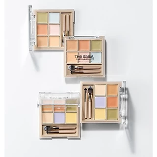 แท้💯ส่งไว🚀 THE SAEM COVER PERFECTION CONCEALER PALETTE พาเลทคอนซีลเลอร์ คอเรคเตอร์ เดอะแซม Corrector #VV