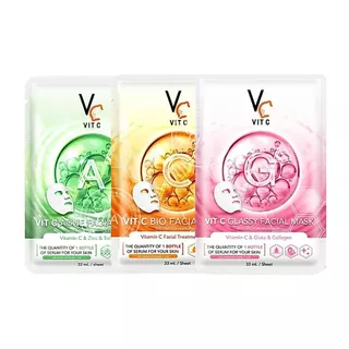 [ซอง] รัชชา วิตซี เฟเชียล มาส์กน้องฉัตร 33ml Ratcha Vit C Facial Mask 33ml