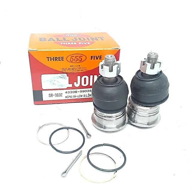 (ญี่ปุ่น 555)TOYOTA VIOS NCP42,NCP93,NCP150 LOWER BALL JOINT SB-3602