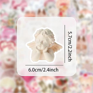 💥จัดส่งไว💥(173)สติกเกอร์ตกแต่งโทนสีชมพูวินเทจ