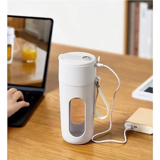 🔥ส่งด่วนทุกวัน🔥 LIFE+ ปั่นน้ำแข็งได้ เครื่องปั่นน้ำผลไม้พกพา แข็งแรง 400mL ปั่นแรง 18,000 รอบ/นาที 80W