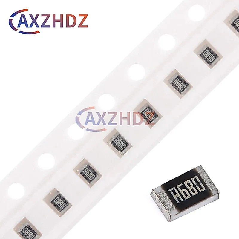 100PCS 1% 0805 0R - 10M SMD Resistor 1/8W 1 10 22 47 68 75 82 100 120 150 220 330 470 510 680 910 Oh