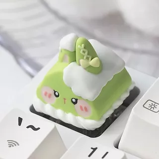 [โค้ดคุ้มลด20%] Artisan Keycap คีย์แคปลายการ์ตูน คีย์แคป ตกแต่ง Bigpenguin