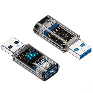 Usb 3.2 10Gbps USB A Type C ตัวแปลงอะแดปเตอร์จอแสดงผลดิจิตอลสําหรับโทรศัพท์แท็บเล็ตอุปกรณ์แล็ปท็อปขั้วต่อ
