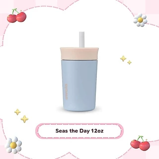 (พร้อมส่ง ของแท้นำเข้า🇺🇸)Owala Kids' Tumblerแก้วเก็บความเย็น ใ่ส่เครื่องดื่มหรือชาเขียวเย็น ขนาด12ozและแบบพลาสติก15oz