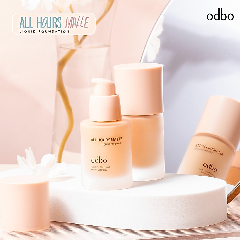ODBO كريم أساس سائل مطفي All Hours ‏OD4008 — صورة 3