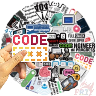 ❉ Funny Programmer Slang Art Series 03 Stickers ❉ 50Pcs/Set DIY Fashion Waterproof Doodle Decals Stickers