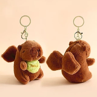 🔥Capybaraพร้อมส่งในไทยค่ะ🔥พวงกุญแจของเล่นตุ๊กตาคาปิบาร่า ห้อยใส่กระเป๋าทุกแบบตามที่ชอบนะคะ