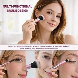 แปรงแต่งหน้า Super Soft Mini 7 ชิ้น สําหรับปัดแก้ม รองพื้น คอนซีลเลอร์