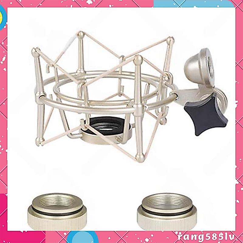 Pod ไมโครโฟน Mount ไมโครโฟน Shock Mount ปรับการบันทึกสําหรับ Newman TLM103 วงเล็บโลหะ rang585.th