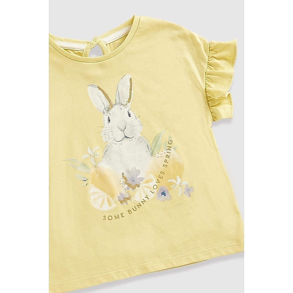 Mothercare تيشيرت بنات Lemon Bunny — صورة 3
