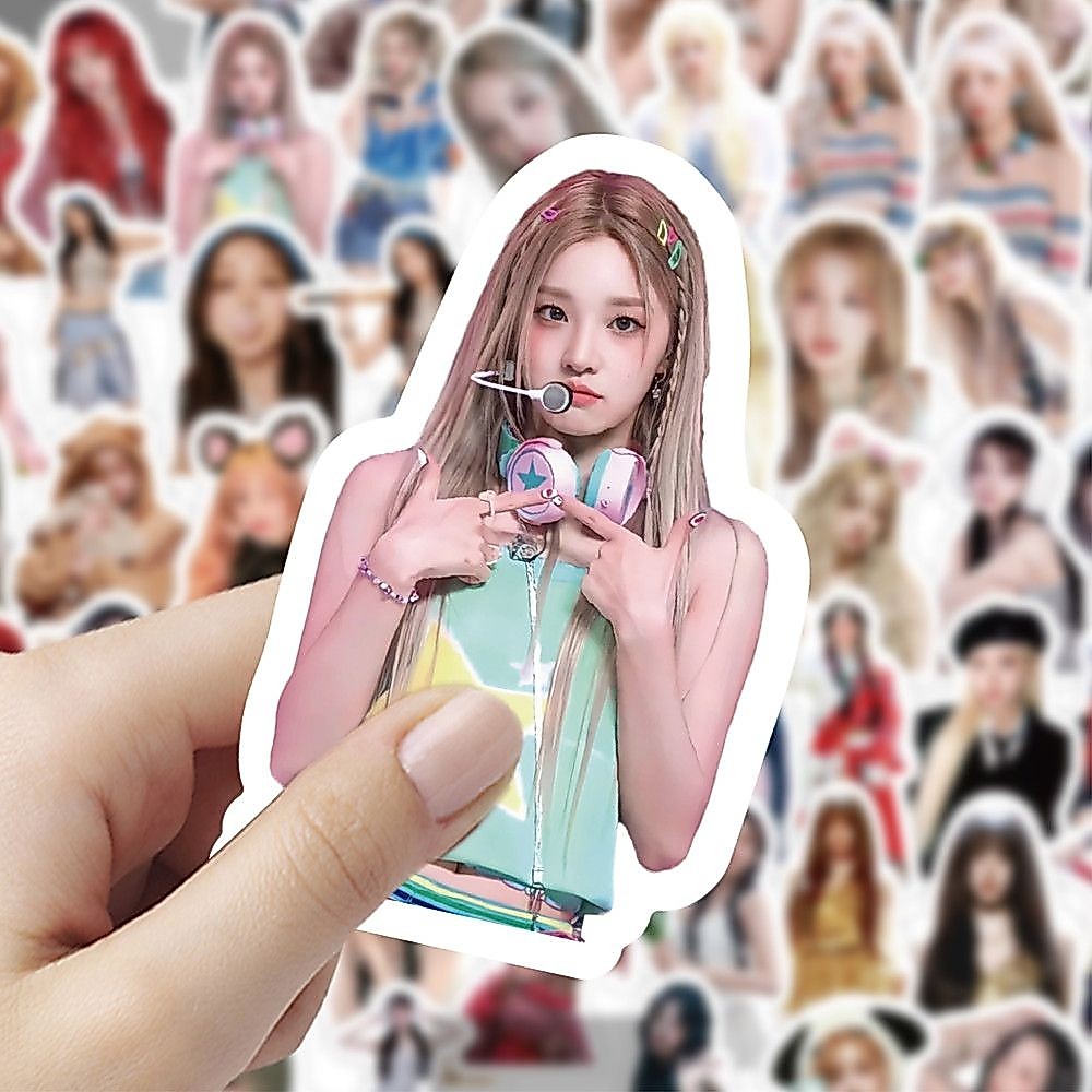 ที่โดดเด่น/เลือก 120 แผ่น Song Yuqi สติกเกอร์ ins พัดลม Aidou Cheer โน้ตบุ๊คโทรศัพท์มือถือ diy สติกเ
