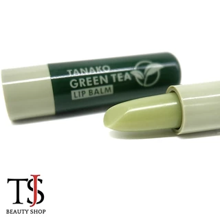 {12แท่ง} TANAKO Green Tea Lip Balm ลิปบาล์มชาเขียว บำรุงริมฝีปาก ชุ่มชื้นตลอดวัน (ไม่มีสี) no.HT077