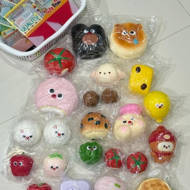 ตะกร้ารวม พร้อมส่ง สกุชชี่ มือ1