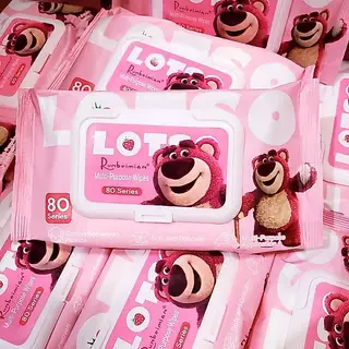 ทิชชู่เปียก ยกเซท 10 ห่อ 1 ห่อ 30 แผ่นbaby wipes มีฝาปิด สุดคุ้ม