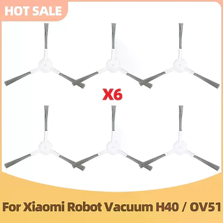 อุปกรณ์เสริมสําหรับเครื่องดูดฝุ่นหุ่นยนต์ Xiaomi H40/OV51 – ถุงเก็บฝุ่น, แปรงด้านข้างหลัก, ผ้าถูพื้นและแผ่นกรอง HEPA
