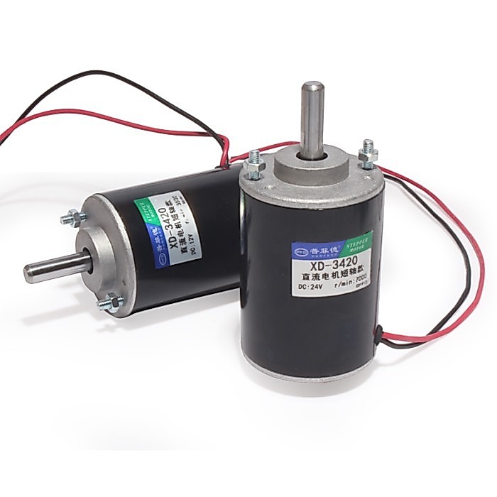 XD3420  30W DC Motor High Speed Motors 12/24V  Permanent Magnet DC Motor High Speed CW/CCW