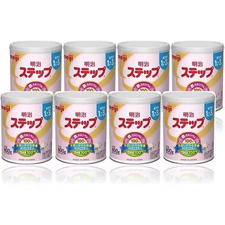 (พร้อมส่ง/ส่งด่วน)​‼️ของแท้นำเข้าเอง🇯🇵(ยกลัง)ของแท้‼️Meiji​ Step milk 1-3ปี​ exp.2027.10