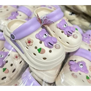 ***ส่งด่วนส่งไว***BDstar รองเท้าหัวโตเด็กหมีนิ่ม EVA รุ่นBDE739 (รุ่นใหม่สูง3เซน) ใส่สบาย ไซร์24-35 ( พร้องส่งในไทย)