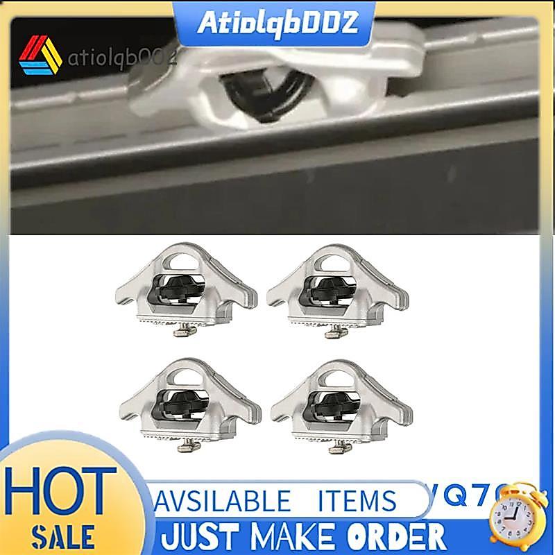 4Pack Bed Tie Down Cleat คลิป 999T7-ZV00A สําหรับ 2005-2019 เตียง Cargo Bed Clamps Tie คลิป 999T7-WQ