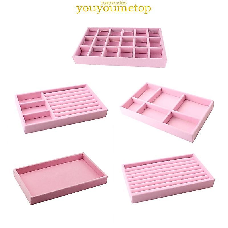 YOUYO เครื่องประดับลิ้นชักเครื่องประดับ Organiser สําหรับกรณีสําหรับสร้อยคอต่างหู Trinkets