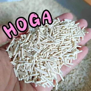 โปร 6 ถุง ทรายแมว เต้าหู้ HOGA ทิ้งชักโครกได้ ฝุ่นน้อย ทรายเต้าหู้ชนิดแท่ง
