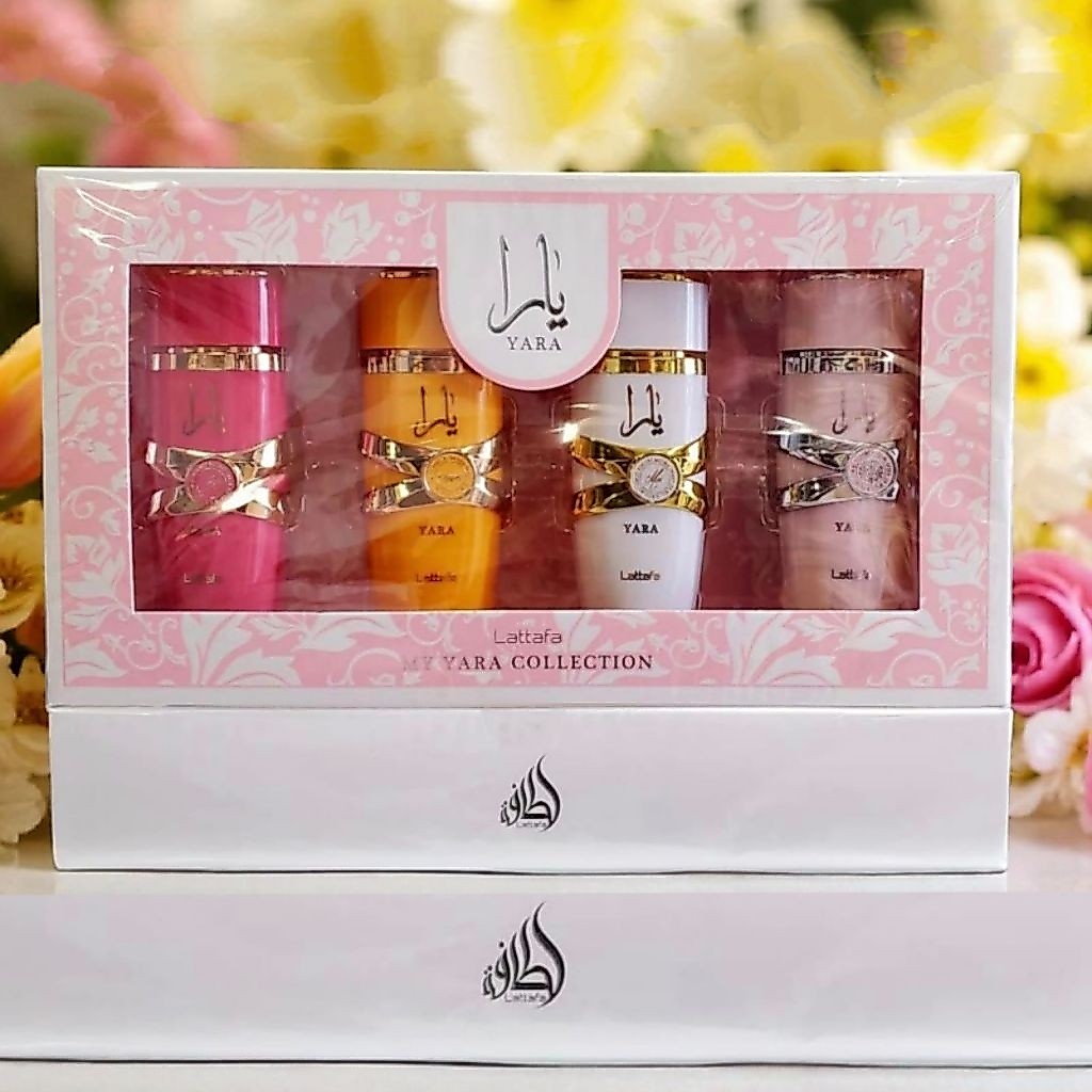 Lattafa Yara EDP Perfume  Mini Collection 25 ml 4pcs– Candy pink moi tous