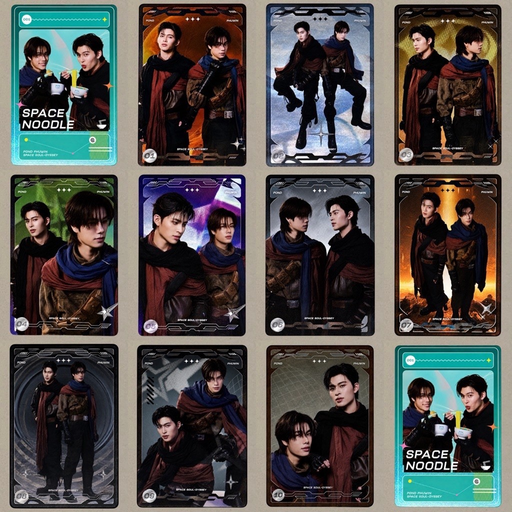 การ์ด POND PHUWIN  COLLECTIBLE CARD SET การ์ด Secret PHOTOCARD ของสะสม GMMTV จาก POND PHUWIN SPACE S