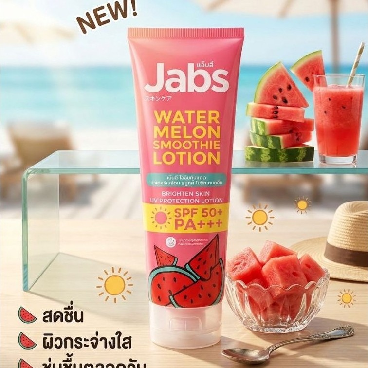 Jabs Watermelon Smoothie Lotion SPF50+ PA+++