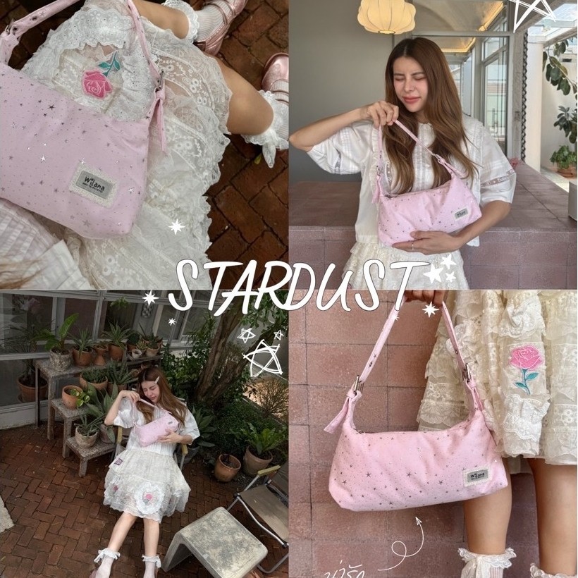 wilana กระเป๋าผ้าคอตตอล รุ่น star bag