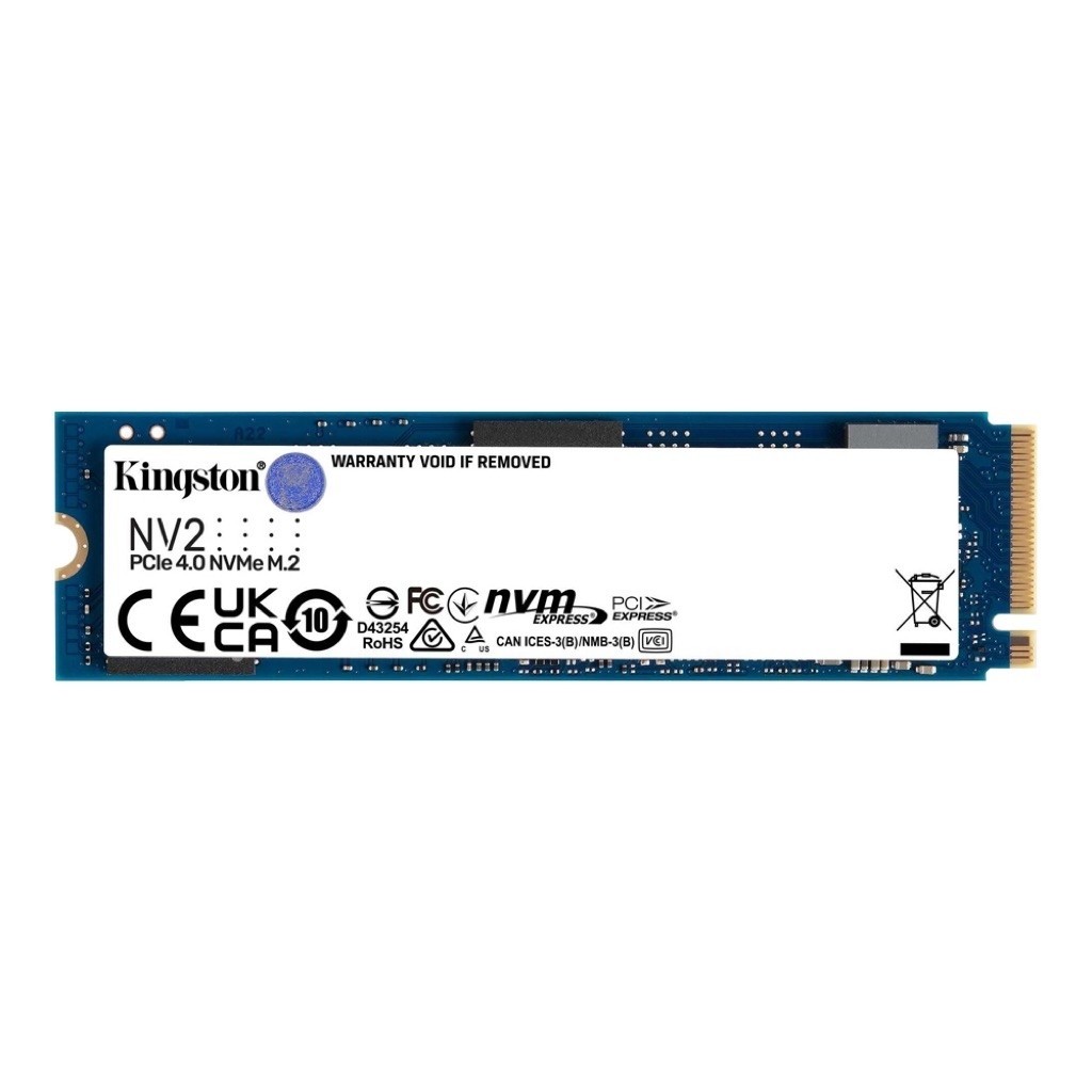 500 GB SSD (เอสเอสดี) KINGSTON NV2 - PCIe 4/NVMe M.2 2280