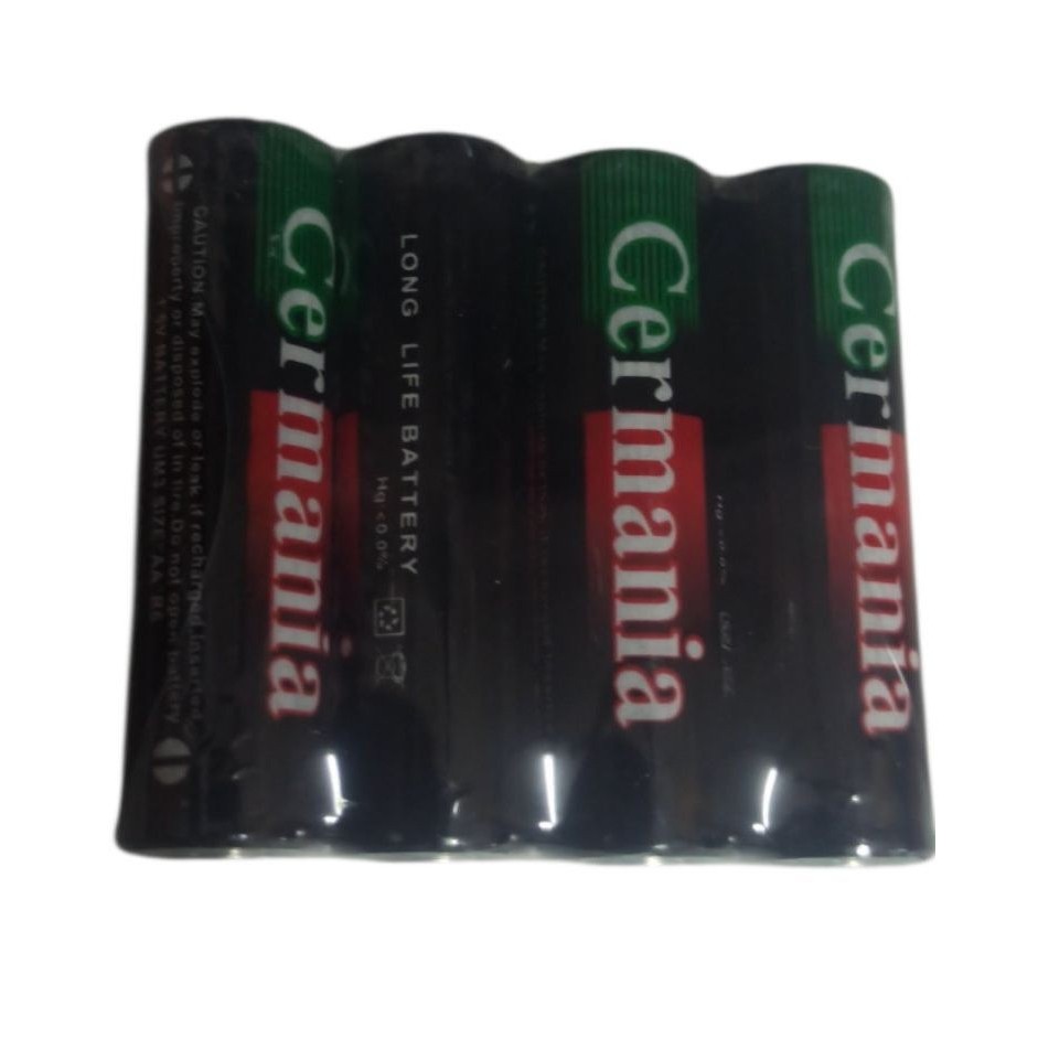 ถ่าน Cermania 1.5V AA AAA เหมาะใช้งานกับ เคื่องคิดเลข นาฬิกา ไฟฉาย รีโมททีวี รีโมทแอร์