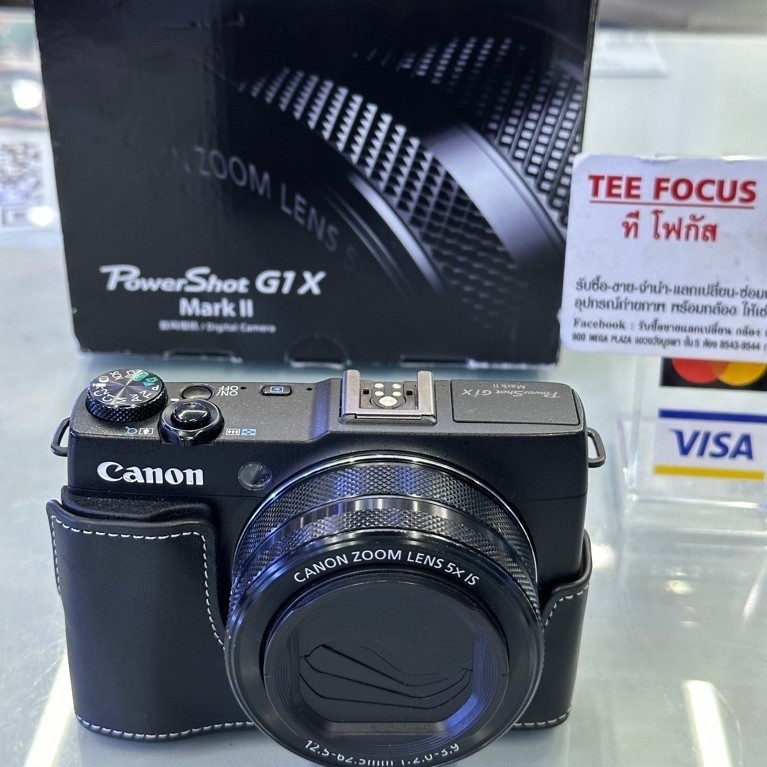 canon g1X mark II ครบกล่อง
