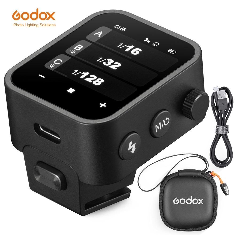 Godox X3 C/N/S/F/O TTL HSS 2.4G แฟลชไร้สาย Trigger OLED หน้าจอสัมผัสเครื่องส่งสัญญาณ Quick Charge