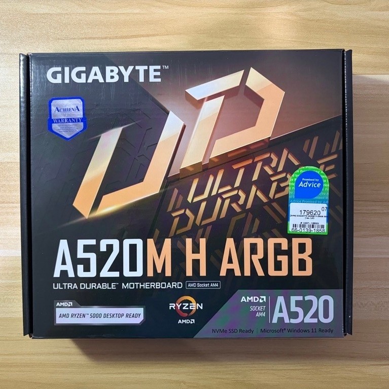 GIGABYTE A520M H ARGB ( AM4 )