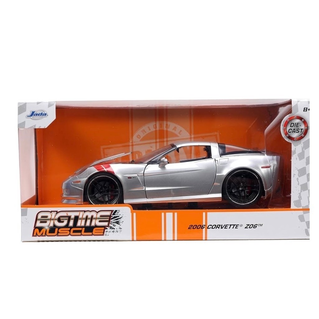 โมเดลรถ 1/24 2006 Corvette Z06 [JADA]