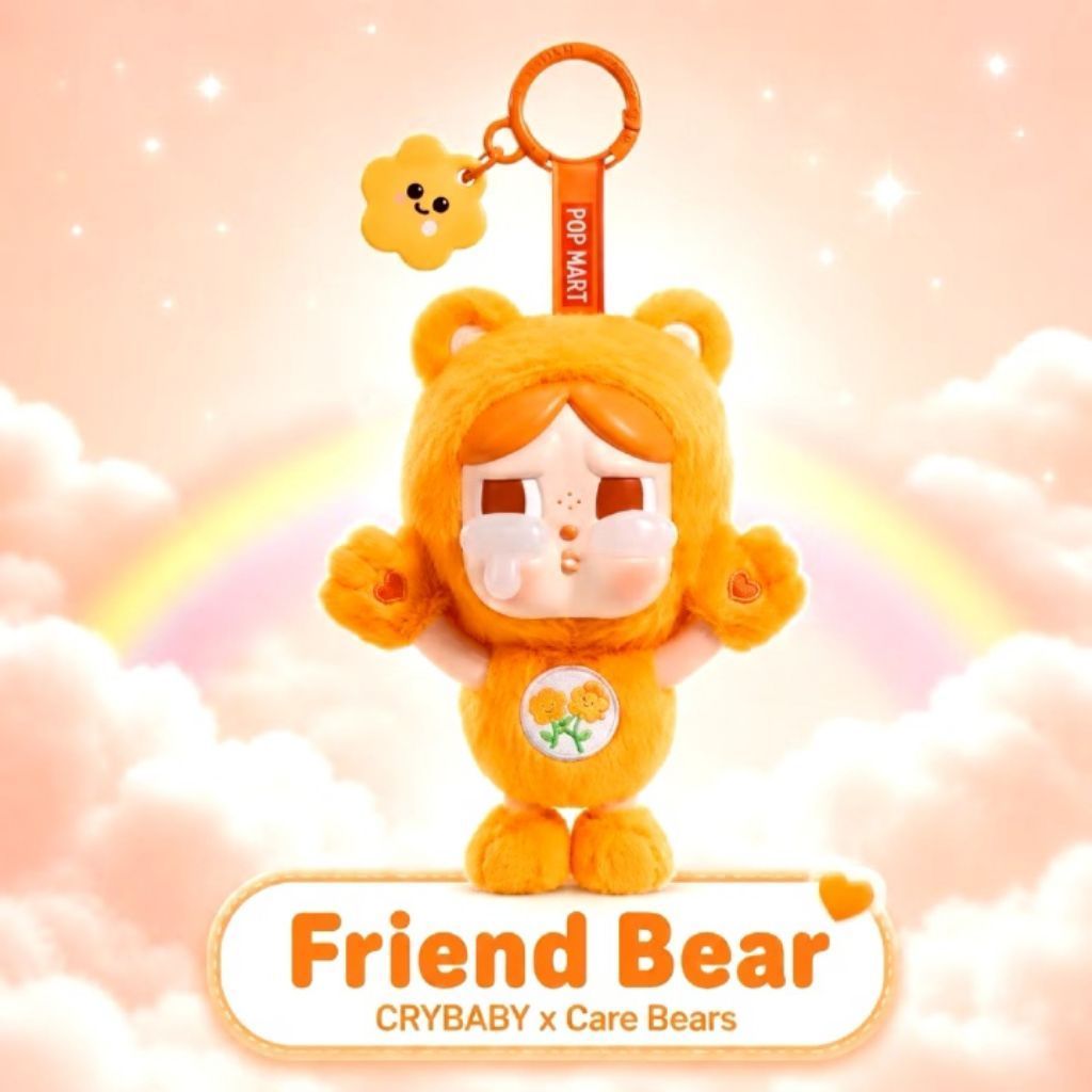 พร้อมส่ง พวงกุญแจ Friend Bears : Crybaby x Care Bears Series