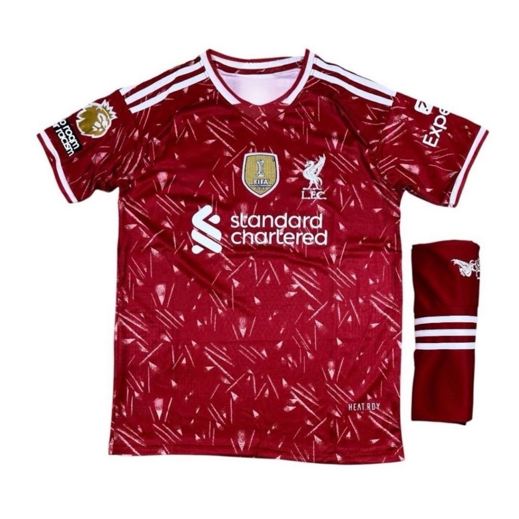 เสื้อฟุตบอล ทีมAsernal เสื้อพร้อมกางเกงชุดกีฬาใหม่ล่าสุด 2026 เหลือผ้าดีใส่สบาย