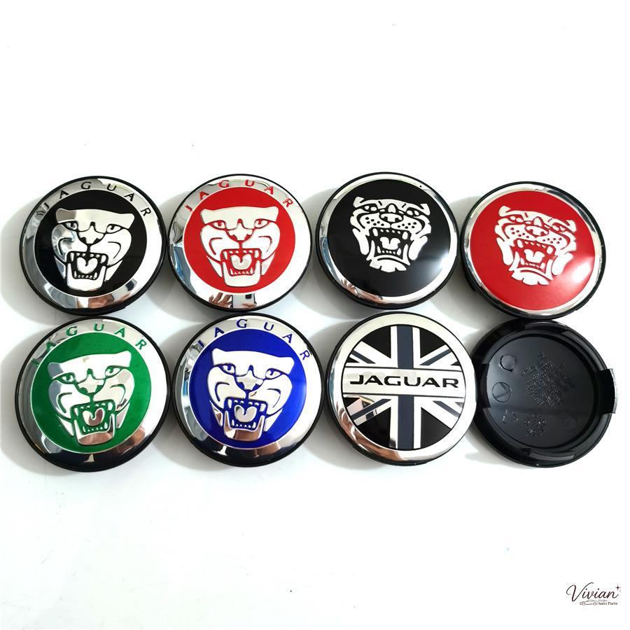 ฝาครอบดุมล้อรถยนต์ แบบพิเศษ สําหรับ Jaguar 59 มม. XF XJL XK X-TYPE 4 ชิ้น-13