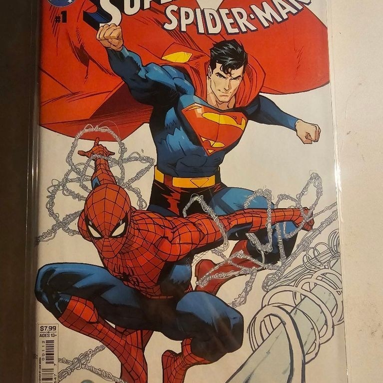 DC/MARVEL: SUPERMAN/SPIDER-MAN #1 – SECOND PRINTING COVER A