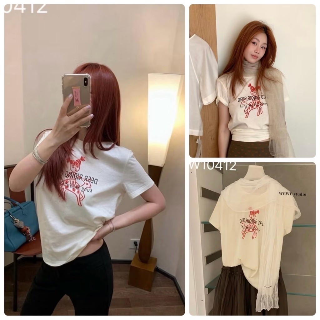 W10412 เสื้อแฟชั่น Tag🇰🇷🛍️WGWE