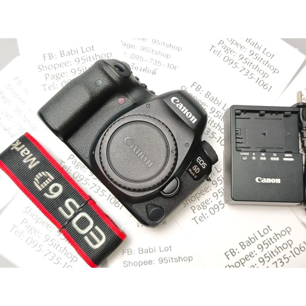 Canon 6D Mark ii (เมนูไทย/ชัตเตอร์ 9,×××)