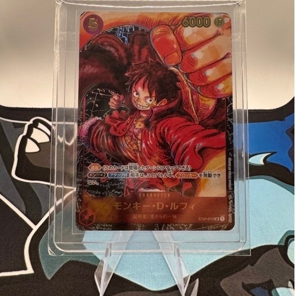 Luffy SR (โอดะลืมเซ็น) ST01-012 สภาพสวย ไม่มีตำหนิตาเปล่า 🔥