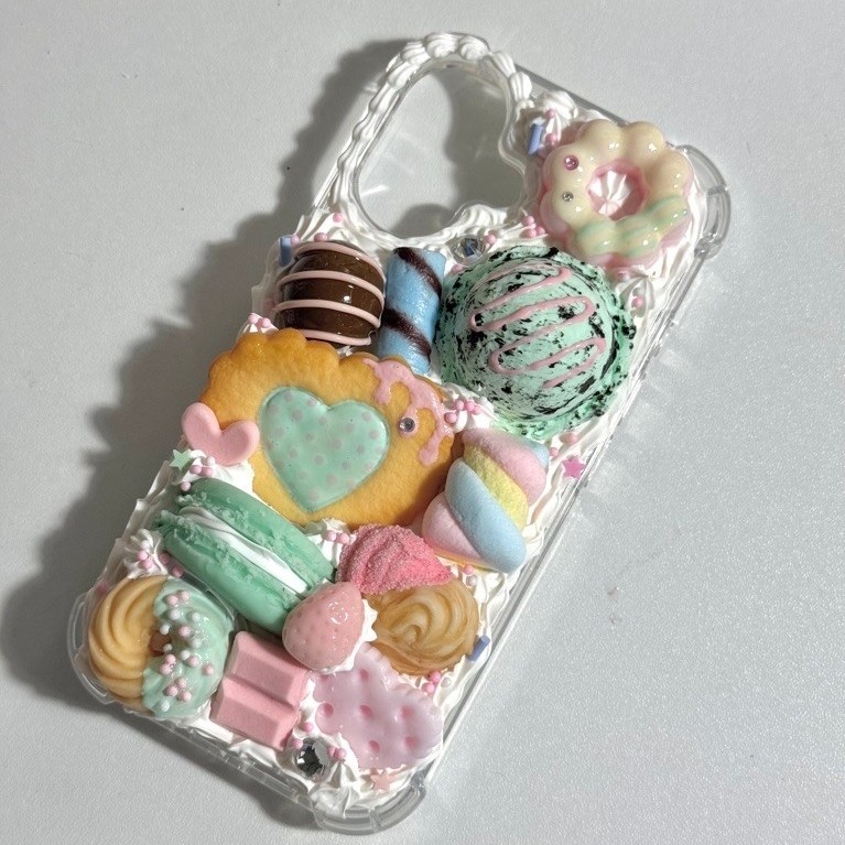 (ip16) Decoden phonecase เคสโทรศัพท์วิปครีม🍮🍡