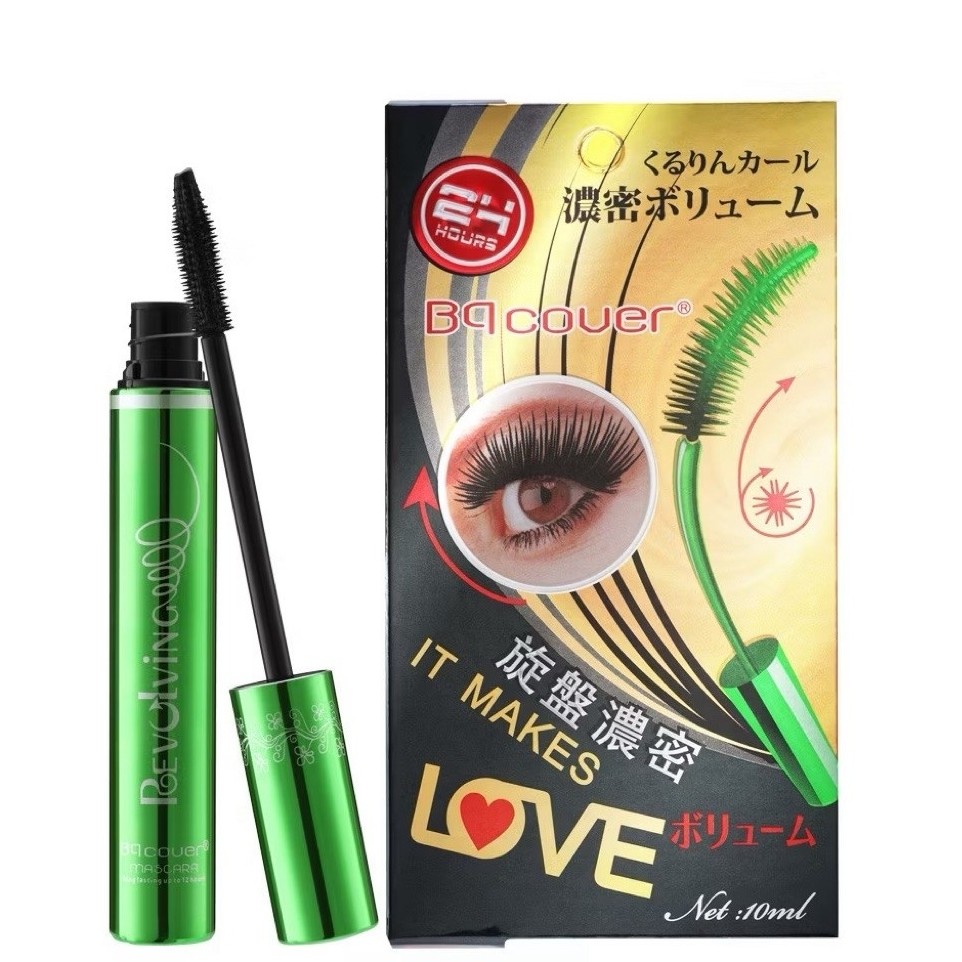 ODBO BQ COVER MASCARA BQ2859 #มาสคาร่าเขียวในตำนาน ของแท้