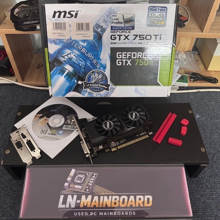 [Graphic Card การ์ดจอมือสอง]MSI GeForce GTX 750 Ti 2GB GDDR5 Low Profile